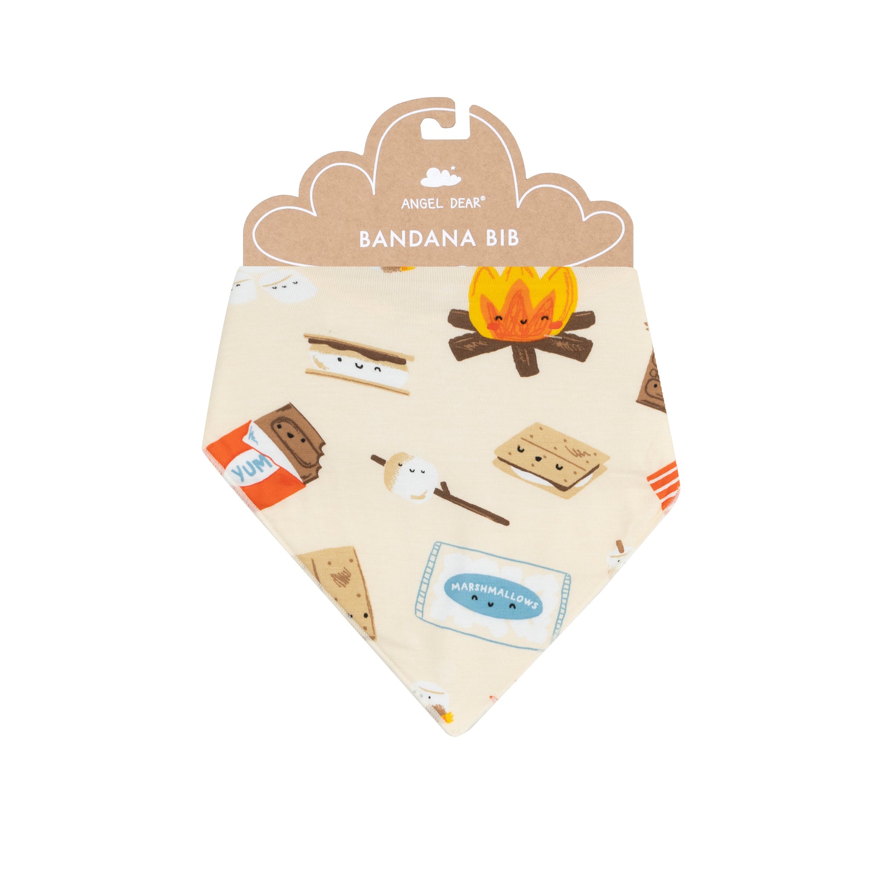 Angel Dear Smores Bandana Bib