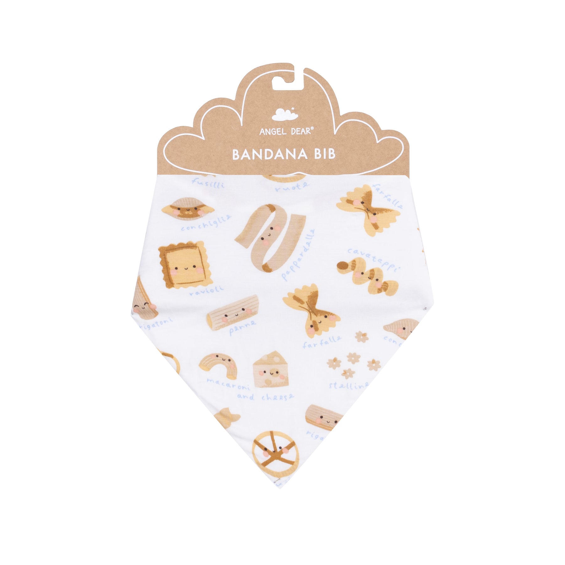 Angel Dear Cute Pasta Bandana Bib