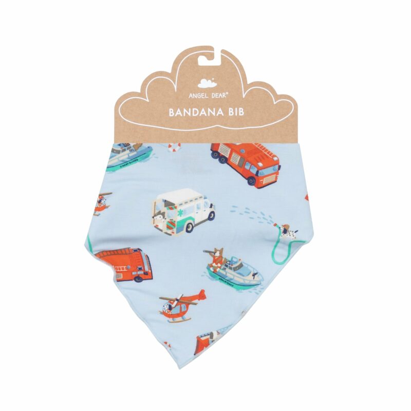 Angel Dear Rescue Vehicle Dogs Bandana Bib