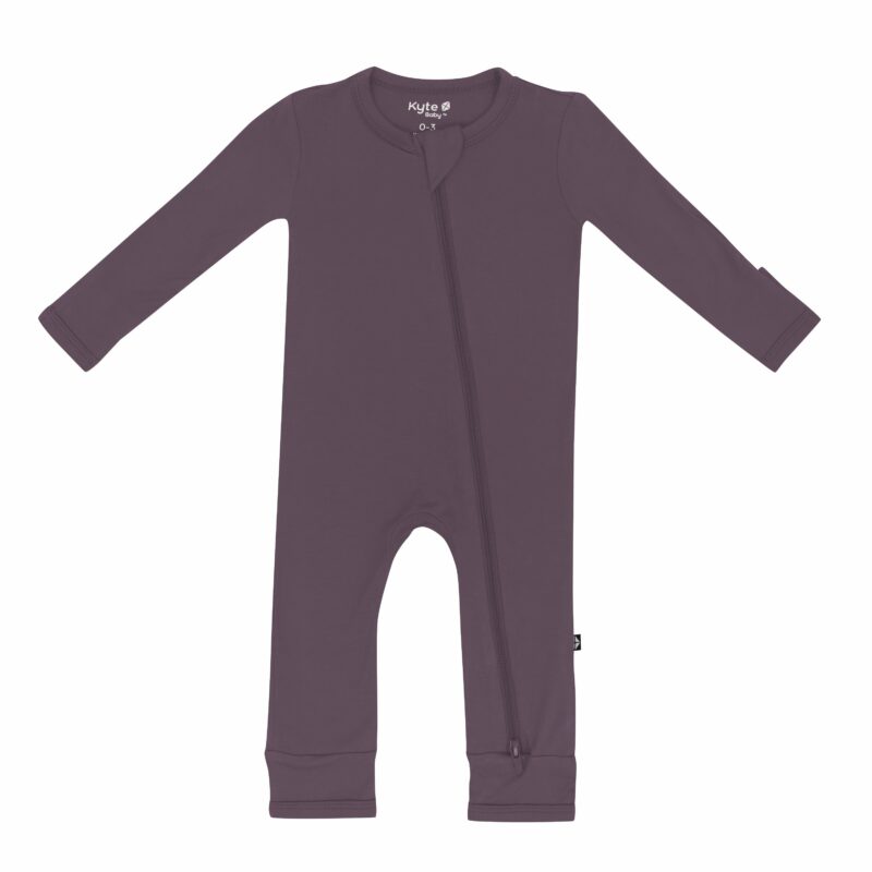 Zippered Romper in Currant from Kyte BABY