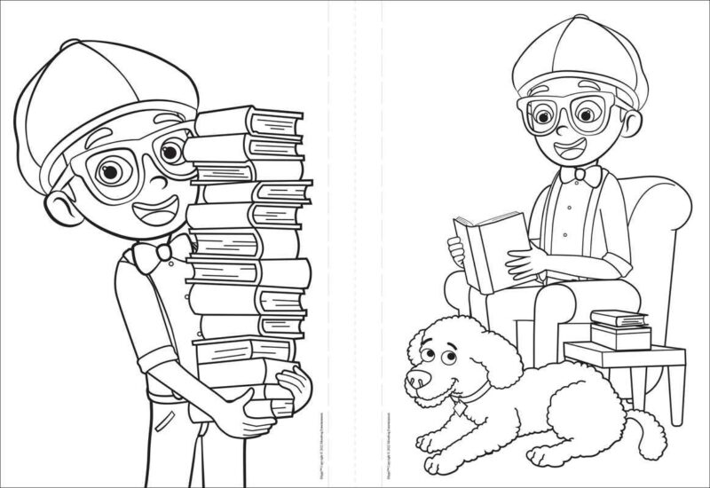 Simon & Schuster Blippi: My First Coloring Book Children's Books