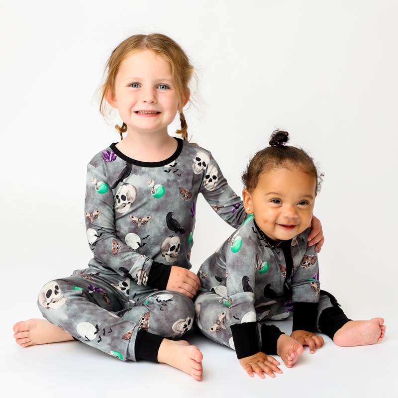 You Put A Spell On Me Kids Bamboo Two Piece Lounge Set from Hanlyn Collective