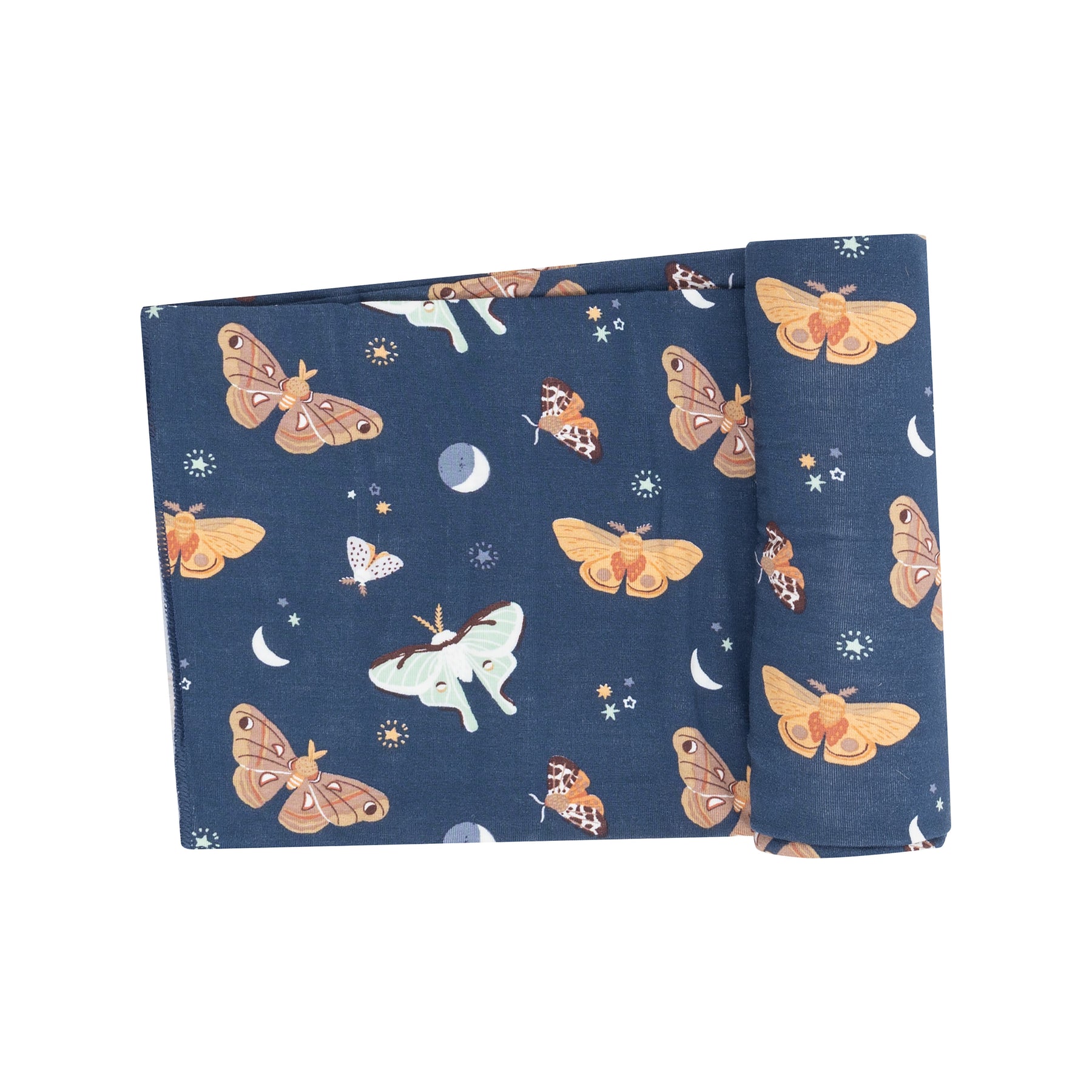 Angel Dear Moths Bamboo Viscose Swaddle Blanket