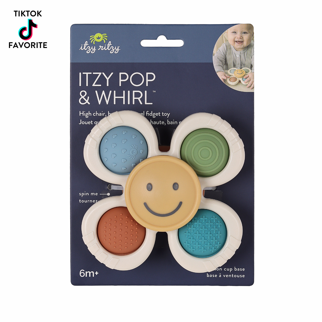 Itzy Ritzy Itzy Pop & Whirl Fidget Spinner