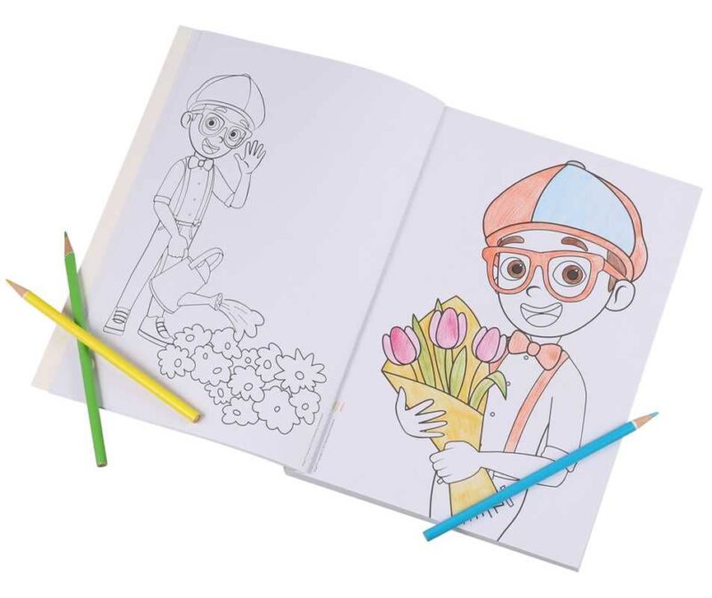 Blippi: My First Coloring Book made by Simon & Schuster