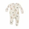 Angel Dear Giraffe Families Bamboo Viscose Zipper Footie