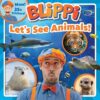 Simon & Schuster Blippi: Let's See Animals! Paperback Book