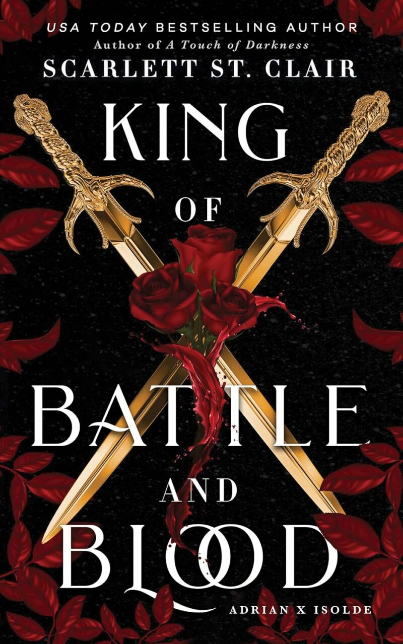 Sourcebooks King of Battle and Blood by Scarlett St. Clair