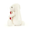 Bashful Bunny with Candy Cane from Jellycat