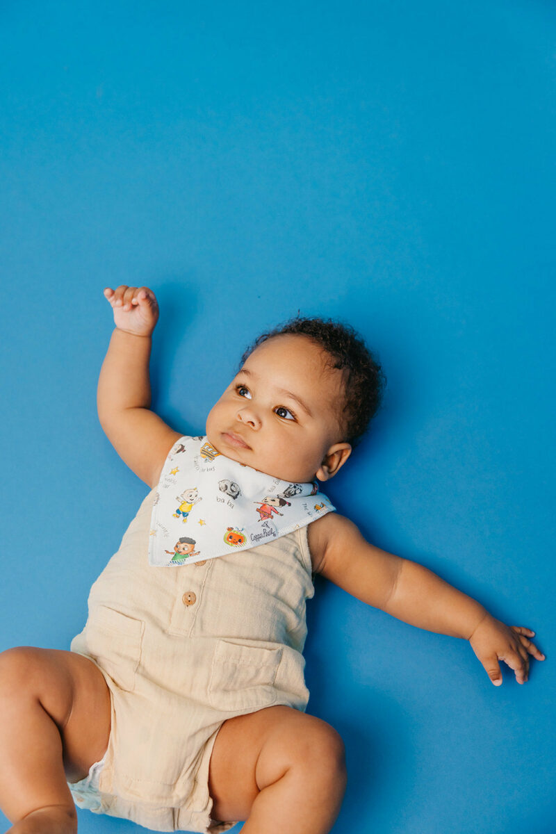 CoComelon Friends Bandana Bib Set 4-Pack from Copper Pearl