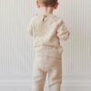 Ethan Jumper in Oatmeal Marle Hedgehog  from Jamie Kay