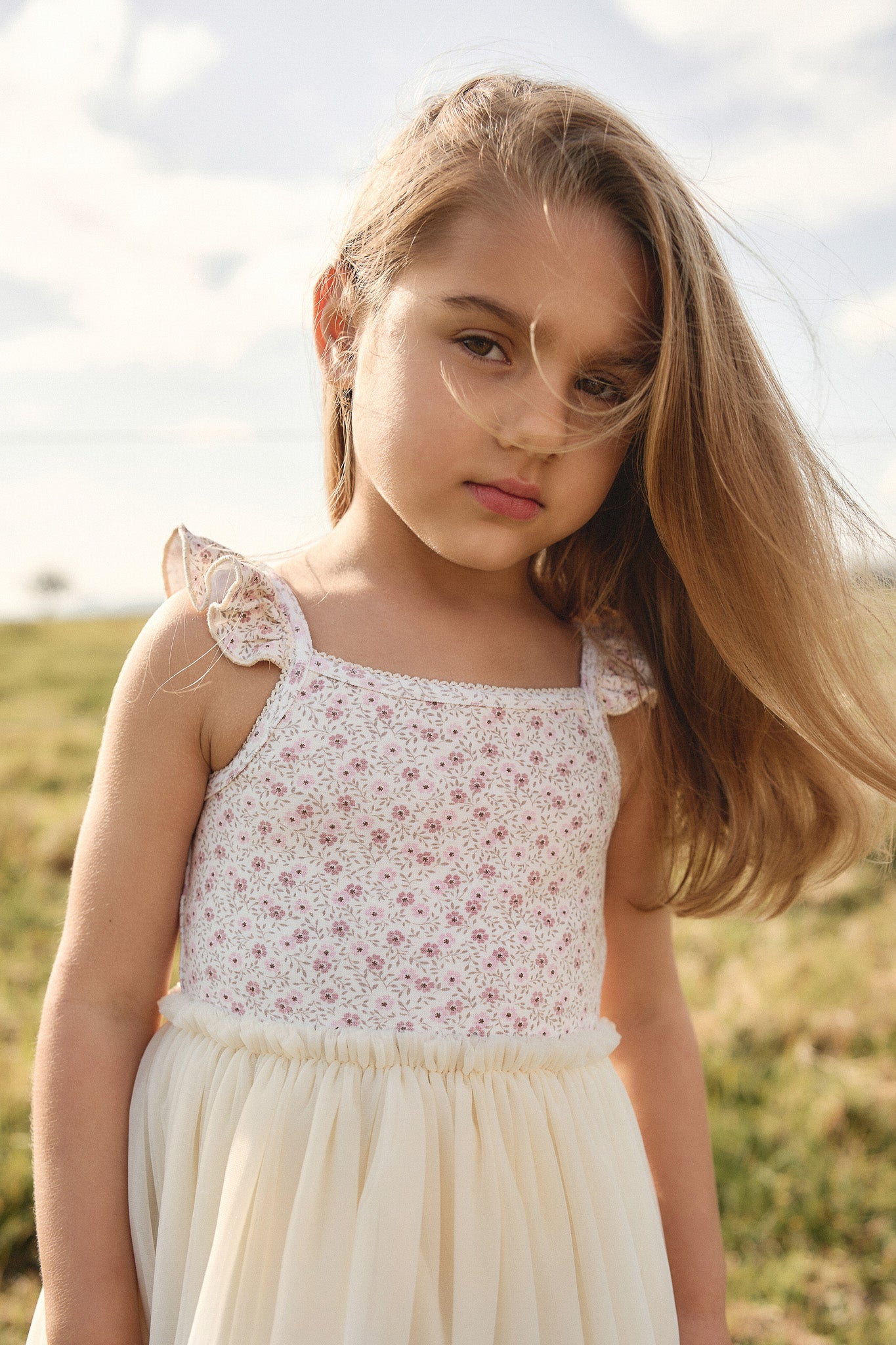 Jamie Kay Katie Tutu Dress in Emmy Natural 