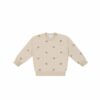 Organic Cotton Kit Sweatshirt in Henry Hedgehog Birch 