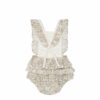 Organic Cotton Madeline Playsuit in April Harbour  from Jamie Kay