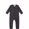 Jamie Kay Organic Cotton Reese Zip Onepiece in Fox Cubs Constellation 