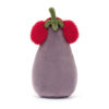 Toastie Vivacious Red Eggplant made by Jellycat