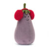 Jellycat Toastie Vivacious Red Eggplant