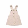 Jamie Kay Vintage Overall Dress in Goldie Embroidery 