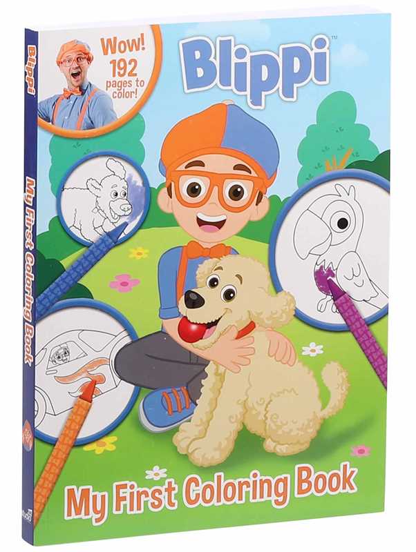 Simon & Schuster Blippi: My First Coloring Book