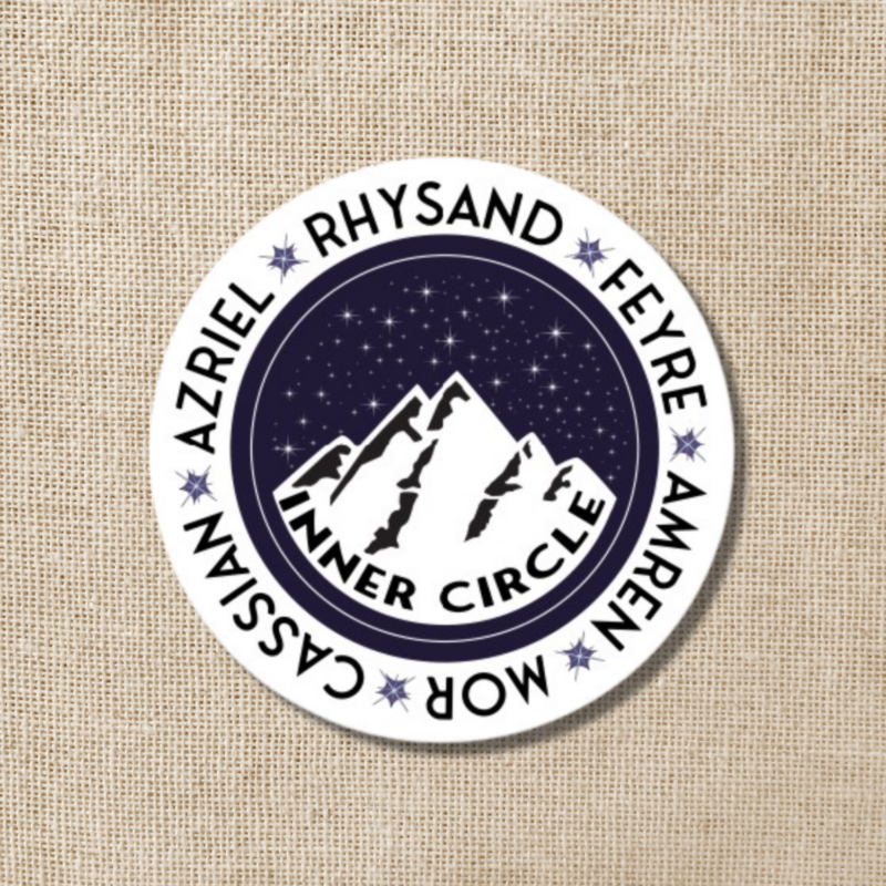 Wildly Enough Night Court Inner Circle Sticker | ACOTAR