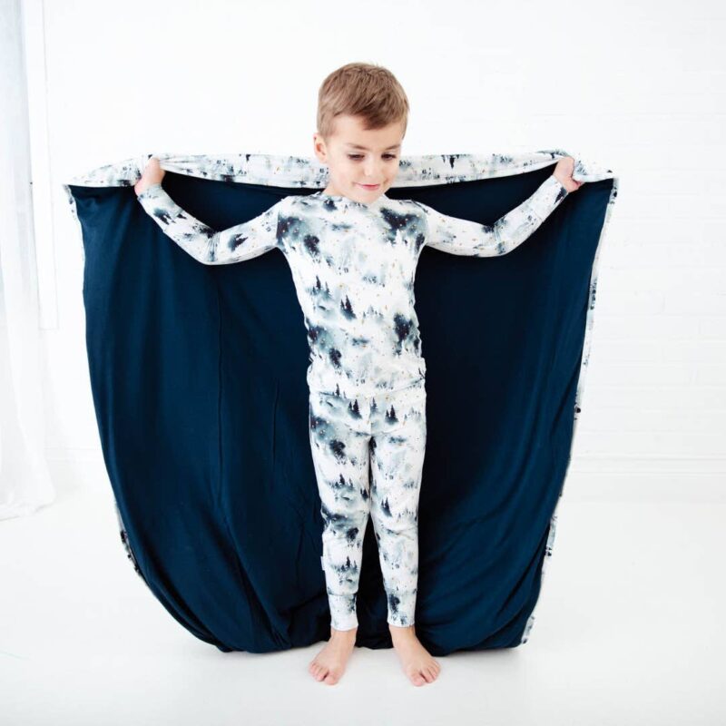 Midnight Everdream Quilted Children's Bamboo Blanket made by Dreamiere