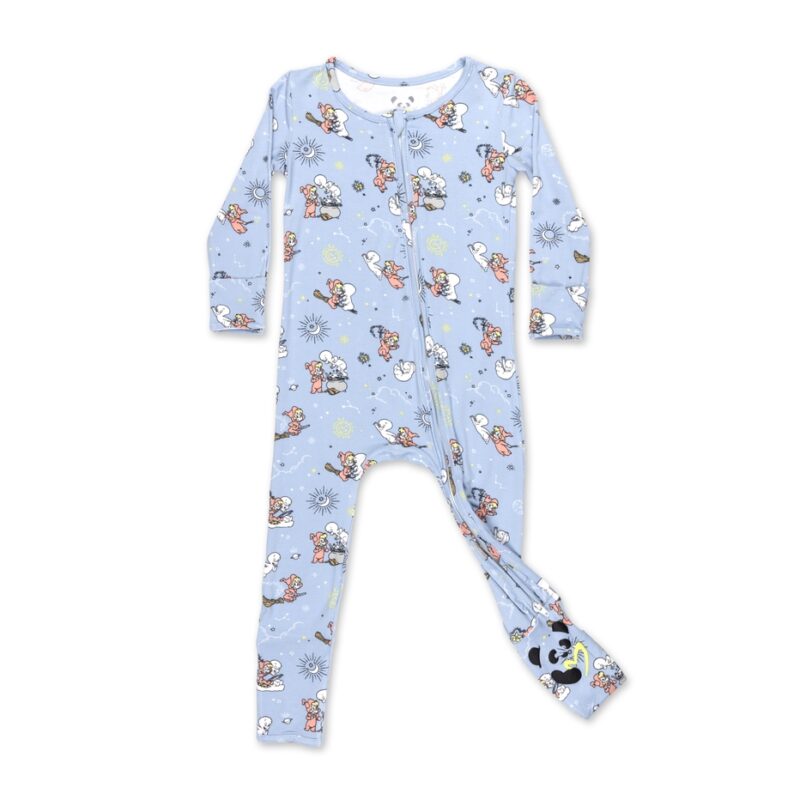 Casper and Wendy Bamboo Viscose Convertible Footie