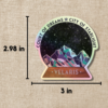 Velaris Star Globe Holo Sticker | ACOTAR from Wildly Enough