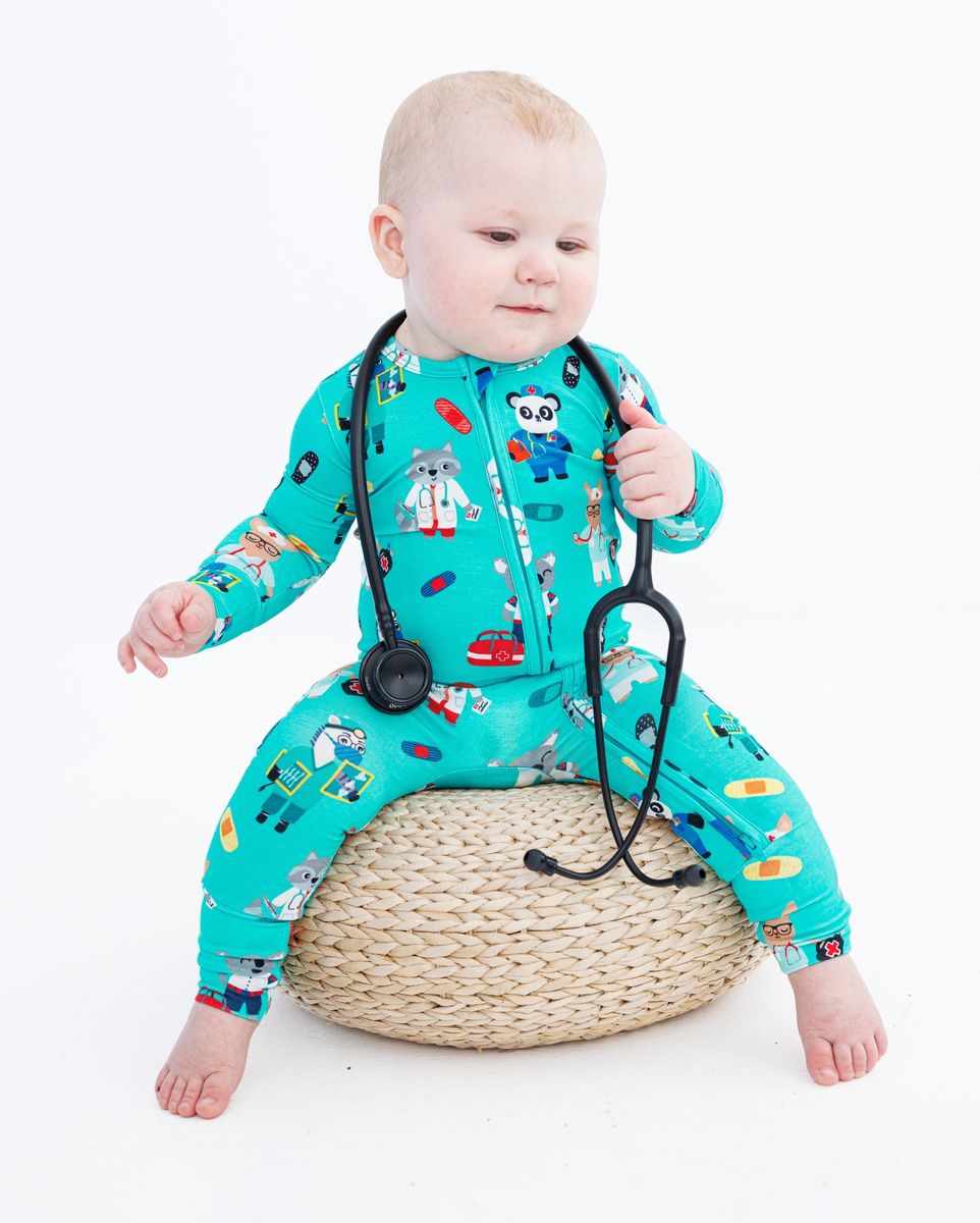 Birdie Bean Doc Bamboo Viscose Convertible Romper