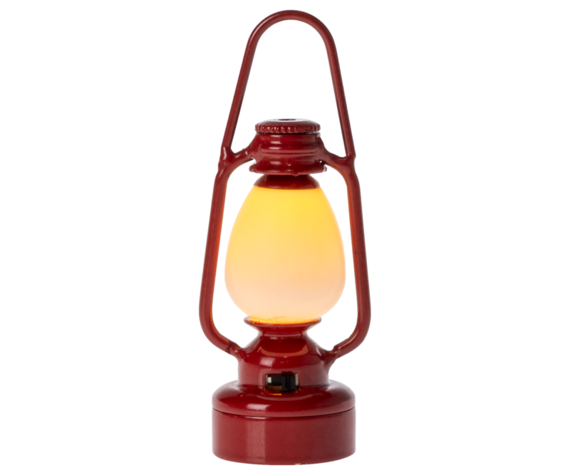 Vintage Lantern in Red for Mouse from Maileg