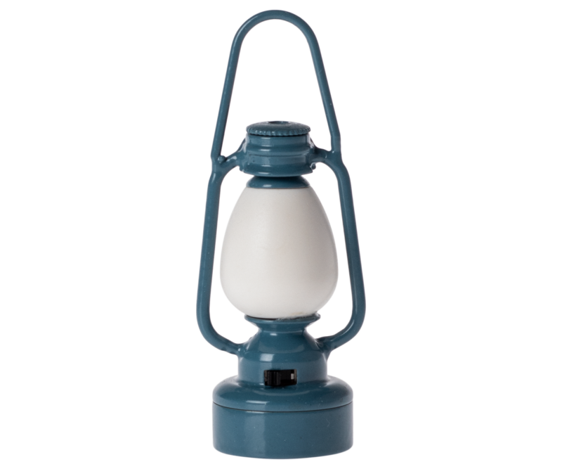 Maileg Vintage Lantern in Blue for Mouse