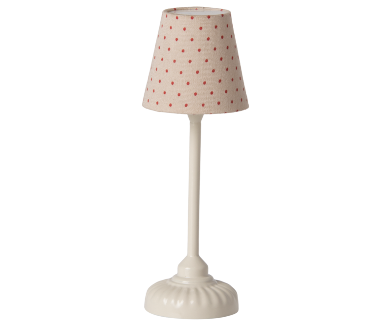 Maileg Vintage Floor Lamp in Sand for Mouse