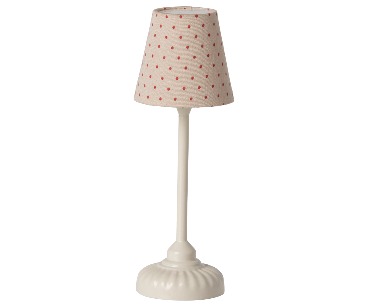 Maileg Vintage Floor Lamp in Sand for Mouse