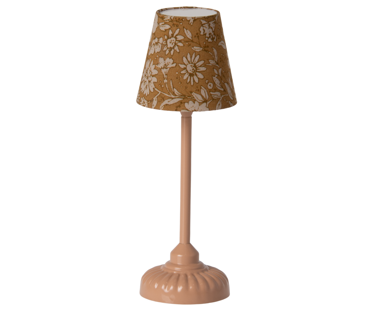 Maileg Vintage Floor Lamp in Dark Powder for Mouse