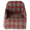 Mouse Chair in Red Checker from Maileg