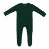 Zippered Footie in Evergreen from Kyte BABY