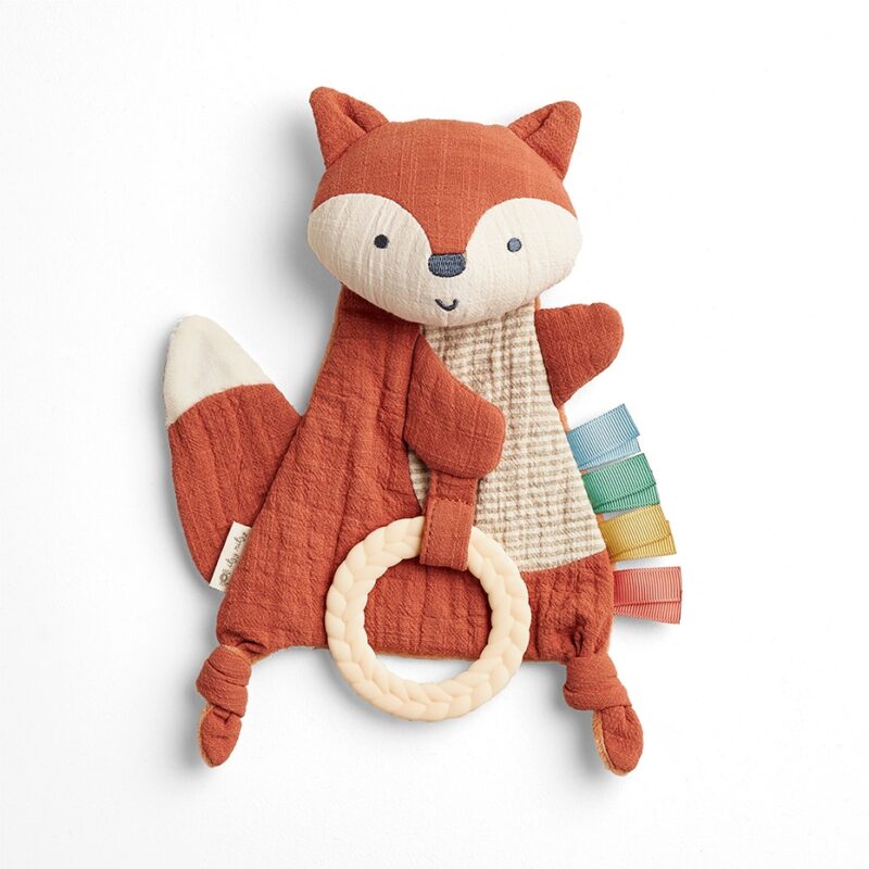 Fox Bitzy Crinkle With Teether from Itzy Ritzy