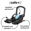 Diono Quantum 4 3-in-1 Travel System With LiteClik 30 R SafePlus Infant Car Seat