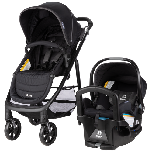 Diono Quantum 4 3-in-1 Travel System With LiteClik 30 R SafePlus Infant Car Seat