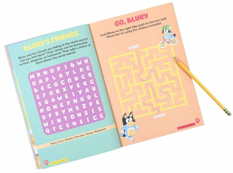 Bluey: Stickertivity: My First Sticker Activity Fun by Dienesa Le made by