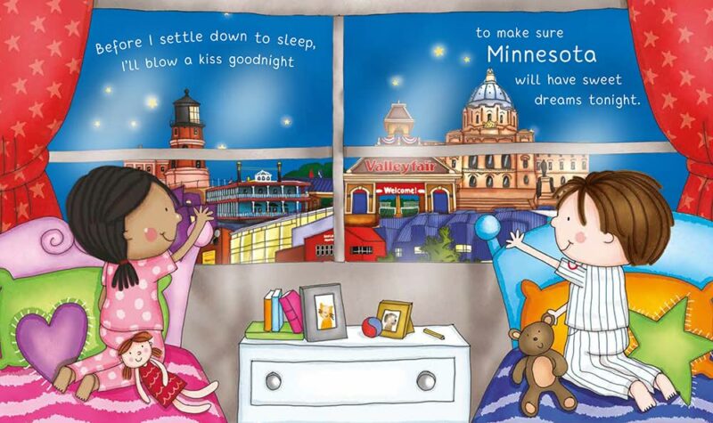 Night-Night Minnesota Board Book from Sourcebooks