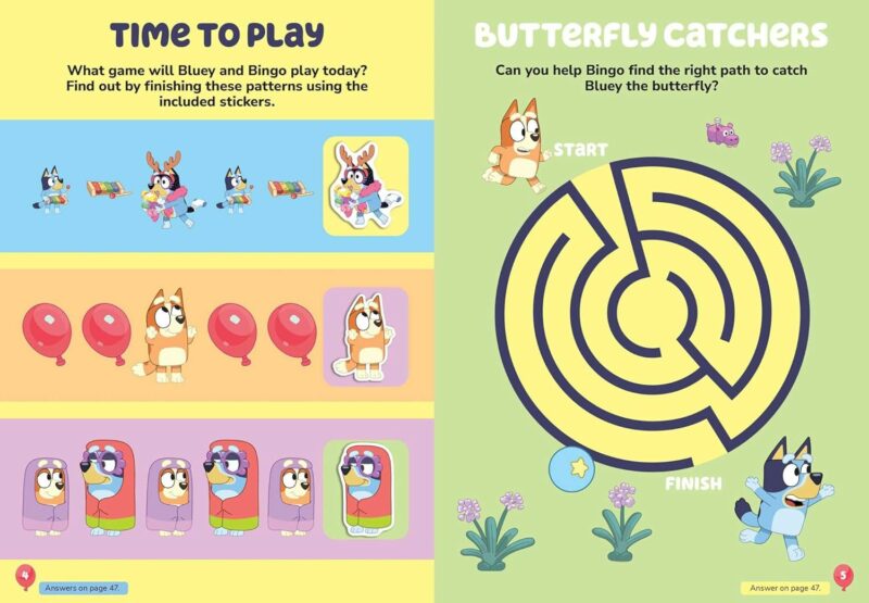 Bluey: Stickertivity: My First Sticker Activity Fun by Dienesa Le from