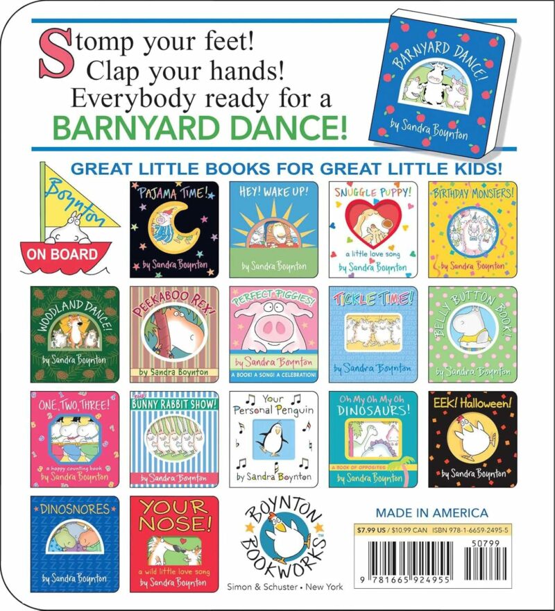 Barnyard Dance! by Sandra Boynton Children's Books