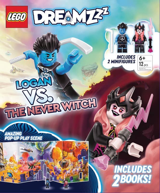 Sourcebooks LEGO DREAMZzz Logan VS. The Never Witch