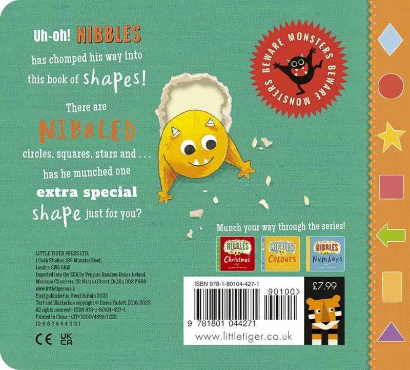 Nibbles: Shapes Children's Books