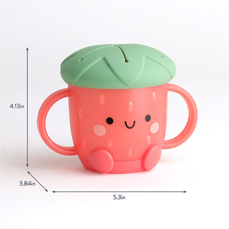 Strawberry Itzy Snack Cup from Itzy Ritzy