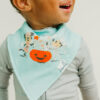 Mickey Mouse's Boo Bash Bandana Bib Set 4-Pack from Copper Pearl