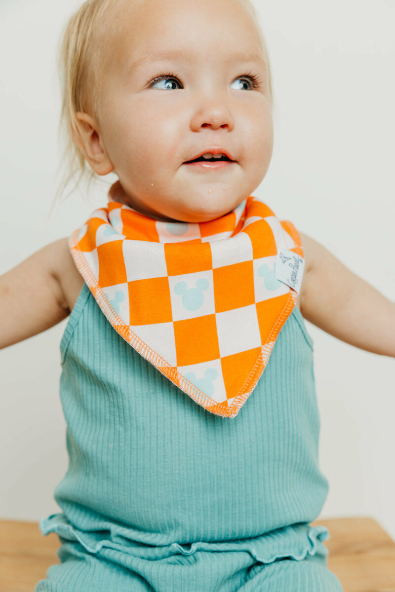 Copper Pearl Mickey Mouse's Boo Bash Bandana Bib Set 4-Pack Feeding