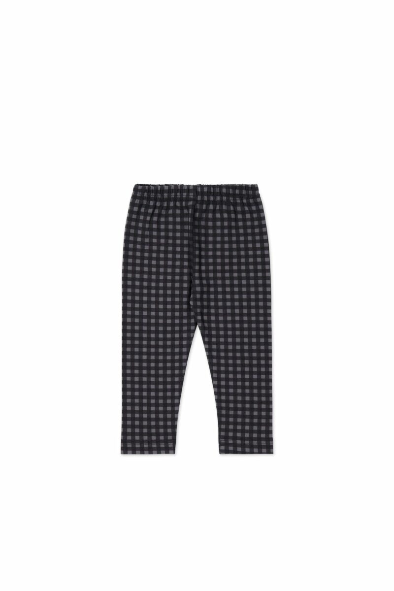 Organic Cotton Everyday Legging in Gingham Night  from Jamie Kay