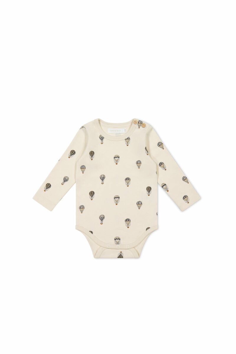 Organic Cotton Fernley Bodysuit in Montgolfiere Cloud