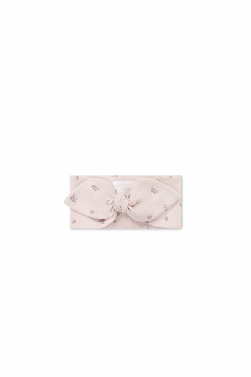 Jamie Kay Organic Cotton Headband in Meredith Violet 